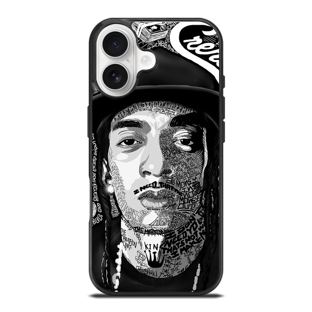 NIPSEY HUSSLE RAPPER QUOTE iPhone 17 Case Cover