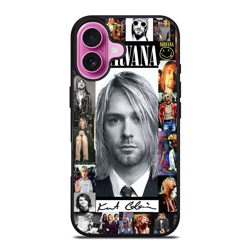 NIRVANA COLLAGE iPhone 16 Plus Case Cover