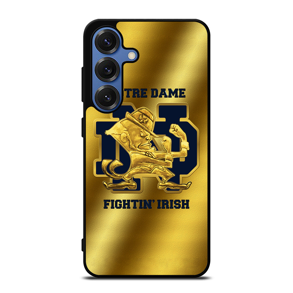 NOTRE DAME FIGHTING IRISH GOLD LOGO Samsung Galaxy S25 Case Cover