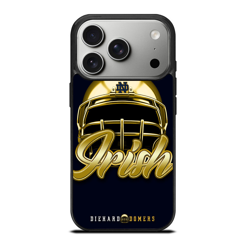 NOTRE DAME FIGHTING IRISH HELMET iPhone 17 Pro Case Cover