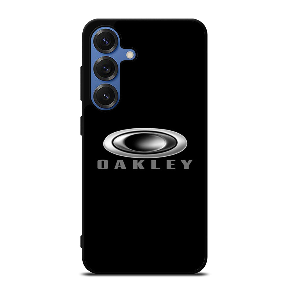 OAKLEY BLACK LOGO Samsung Galaxy S25 Case Cover