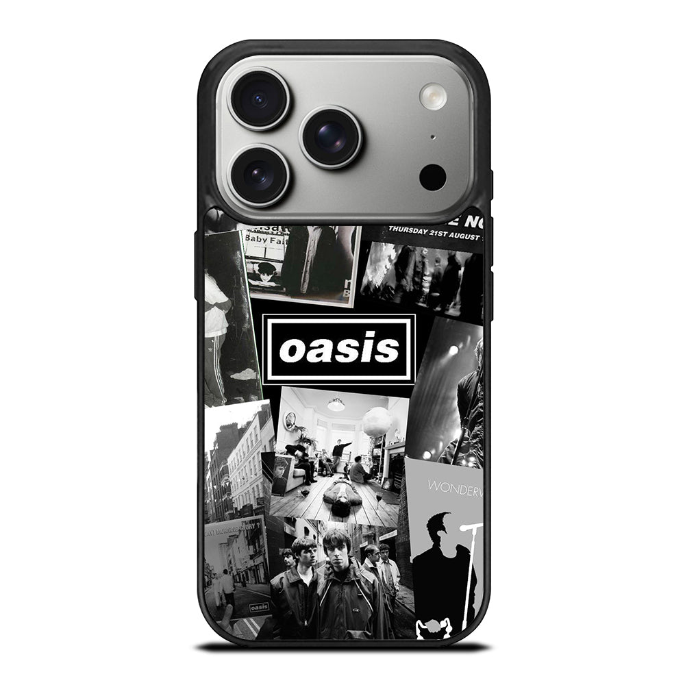 OASIS ROCK BAND COLLAGE iPhone 17 Pro Case Cover