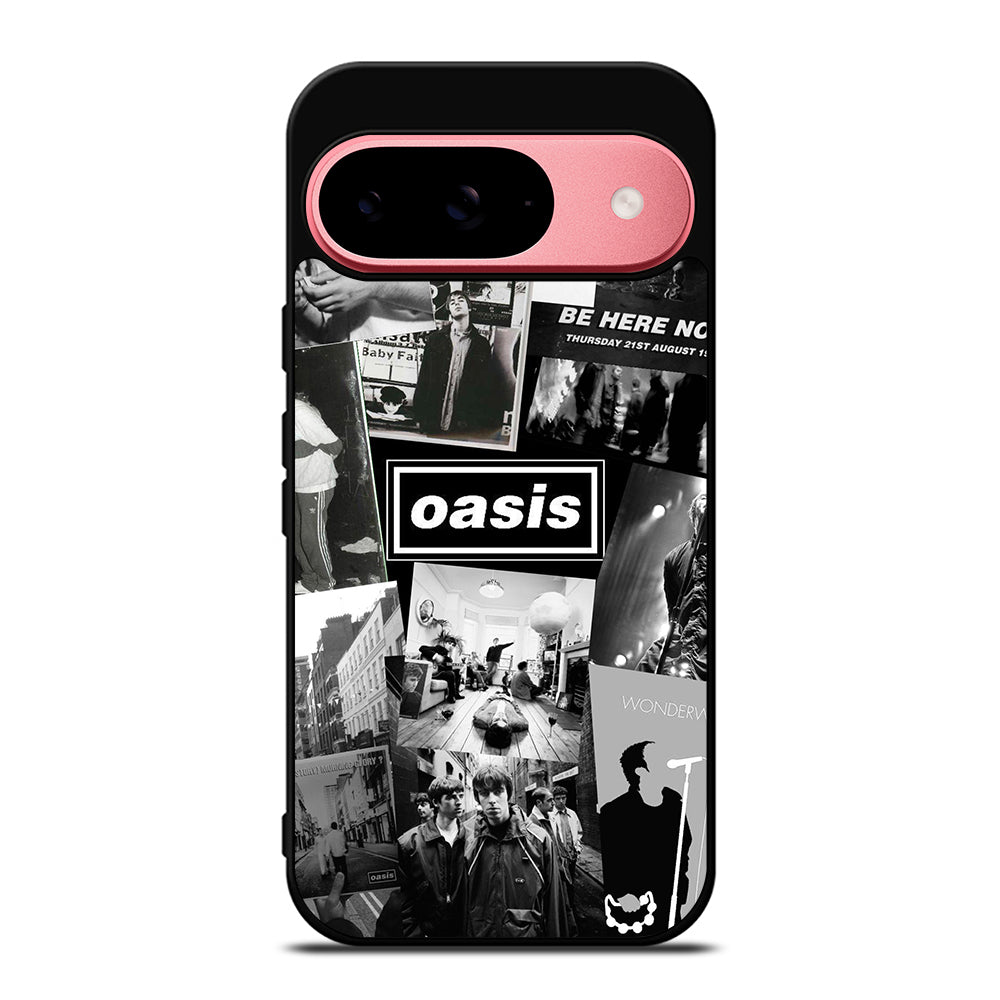 OASIS ROCK BAND COLLAGE Google Pixel 9 Case Cover