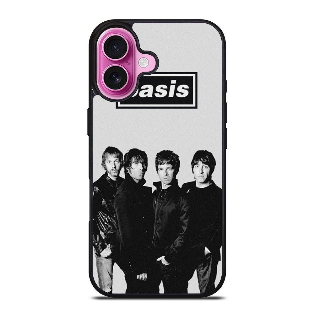 OASIS ROCK BAND MUSIC iPhone 16 Plus Case Cover