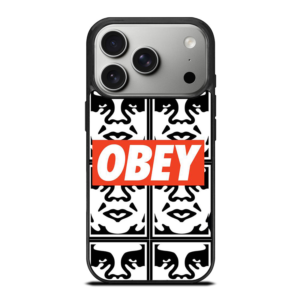 OBEY LOGO iPhone 17 Pro Case Cover