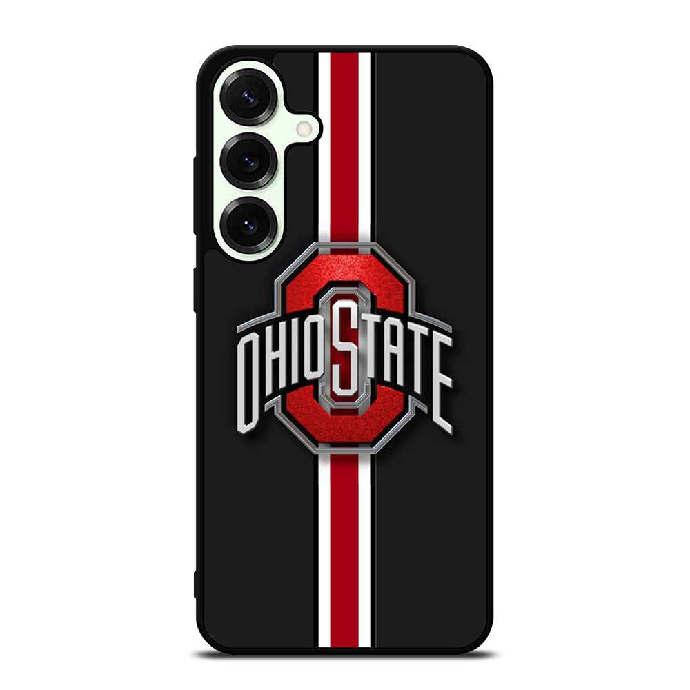 OHIO STATE BUCKEYES STRIPE LOGO Samsung Galaxy S25 Plus Case Cover