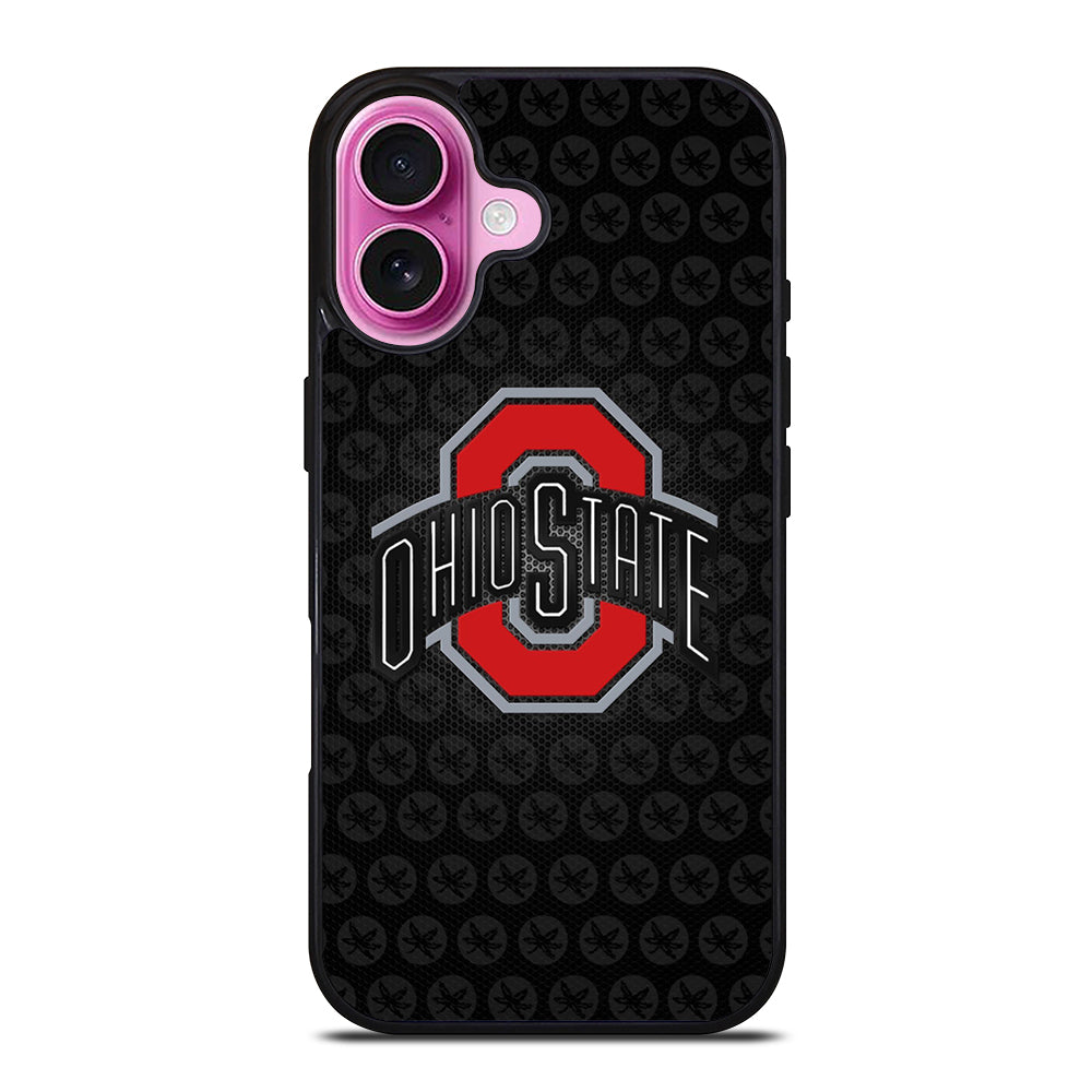 OHIO STATE MARIJUANA LOGO iPhone 16 Plus Case Cover