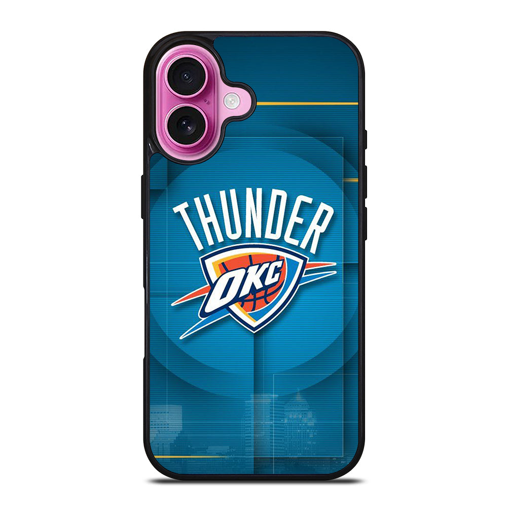 OKLAHOMA CITY THUNDER LOGO 2 iPhone 16 Plus Case Cover