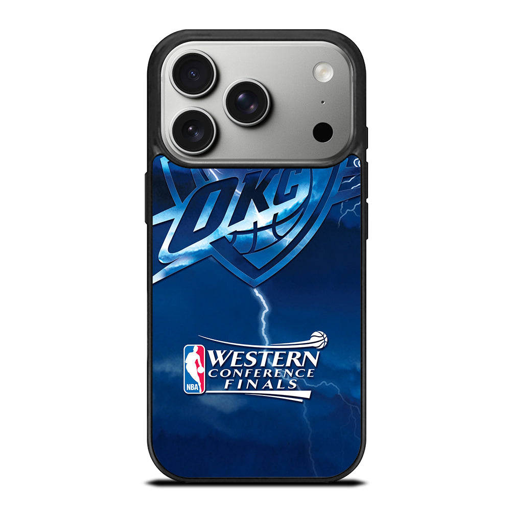 OKLAHOMA CITY THUNDER LOGO 3 iPhone 17 Pro Case Cover