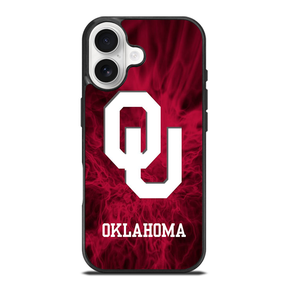 OKLAHOMA SOONERS FOOTBALL TEAM LOGO iPhone 17 Case Cover