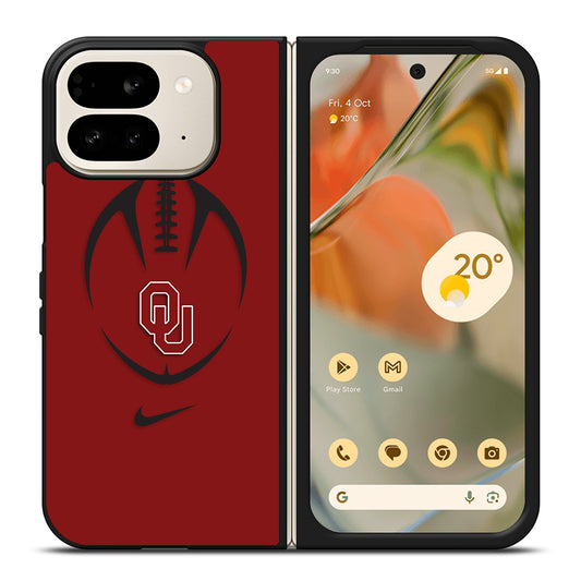 OKLAHOMA SOONERS NFL FOOTBALL Google Pixel 9 Pro Fold Case Cover