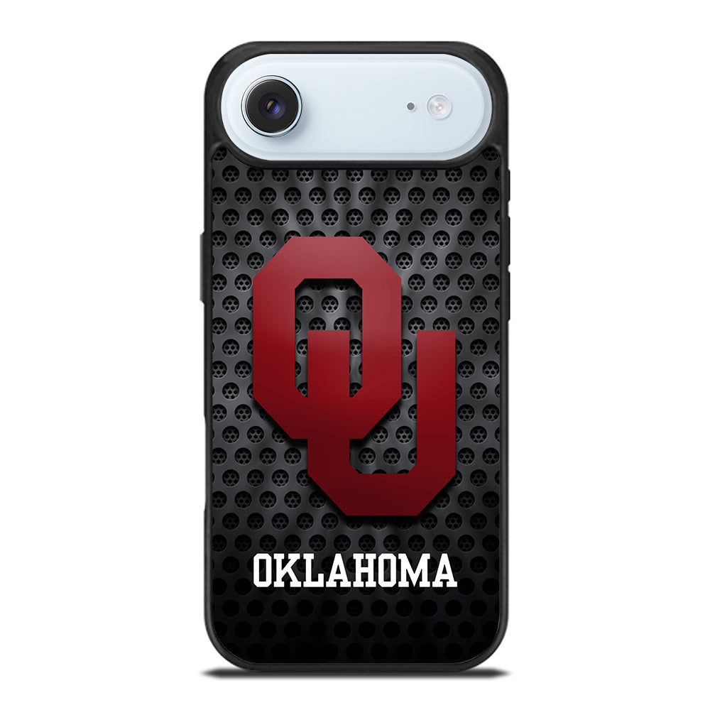 OKLAHOMA SOONERS NFL METAL LOGO iPhone Air Case Cover