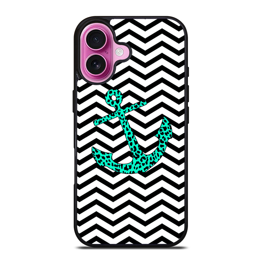 OMBRE PASTEL CHEVRON 3 iPhone 16 Plus Case Cover