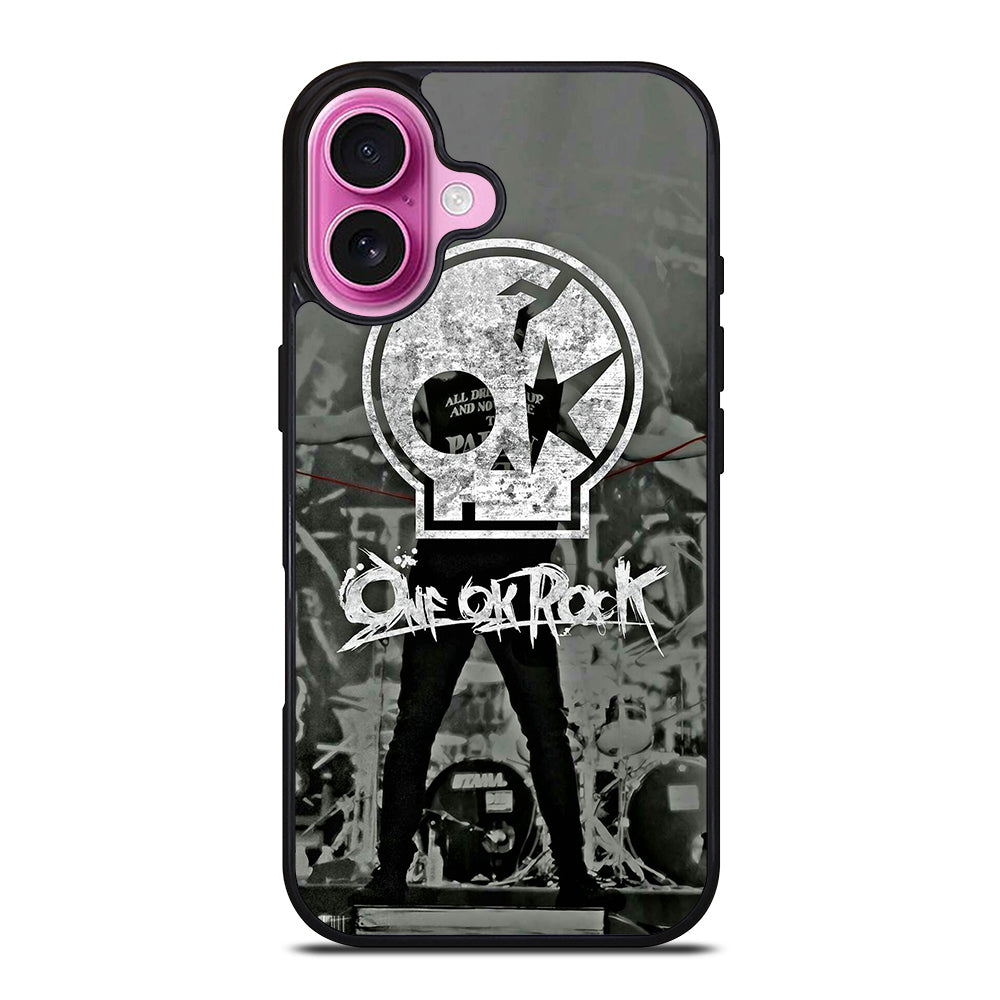 ONE OK ROCK BAND SKULL iPhone 16 Plus Case Cover