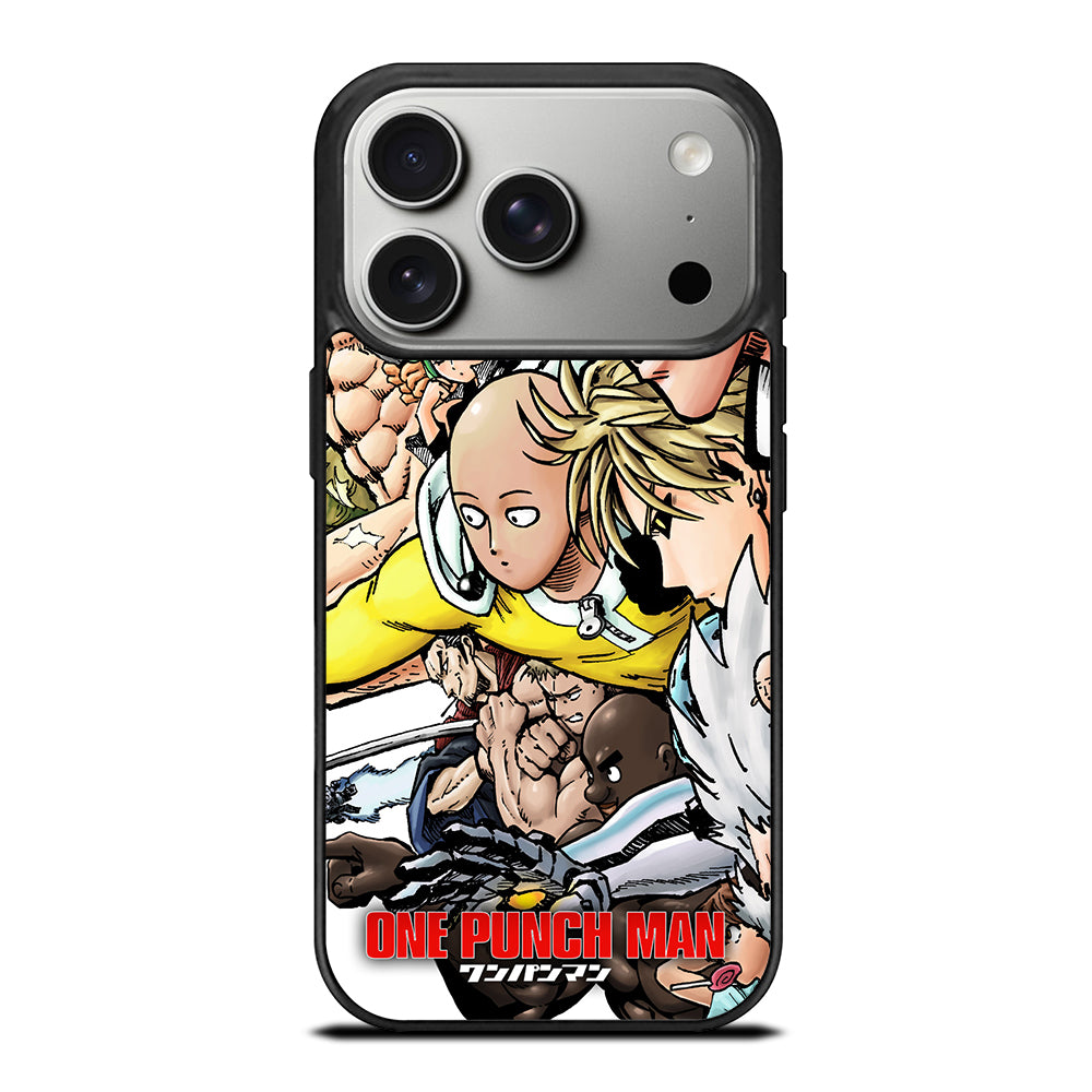 ONE PUNCH MAN ALL CHARACTER iPhone 17 Pro Case Cover