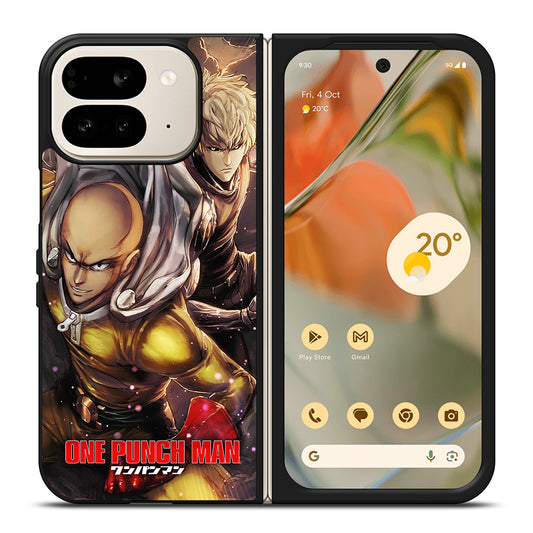 ONE PUNCH MAN SAITAMA AND GENOS Google Pixel 9 Pro Fold Case Cover