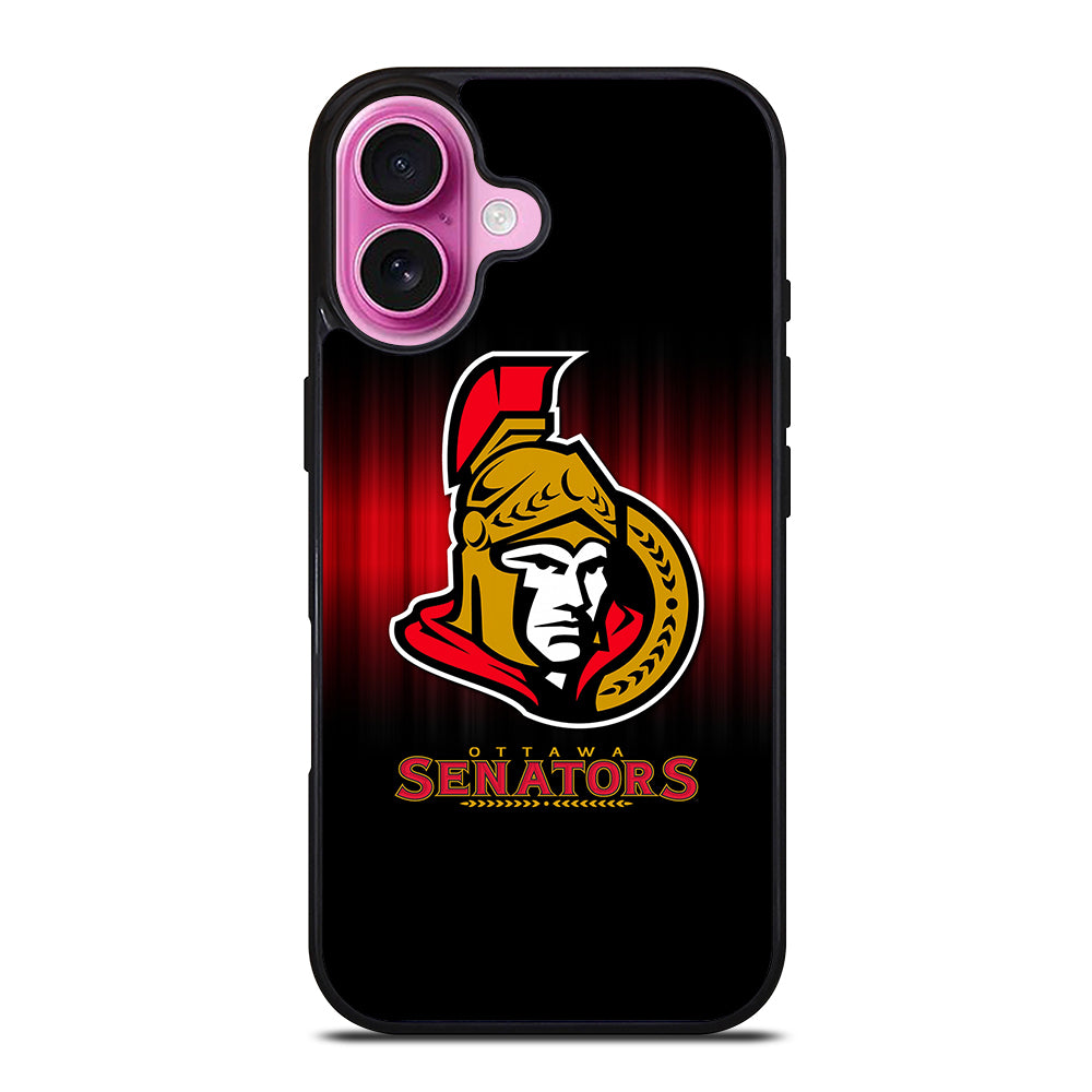 OTTAWA SENATORS HOCKEY LOGO 3 iPhone 16 Plus Case Cover
