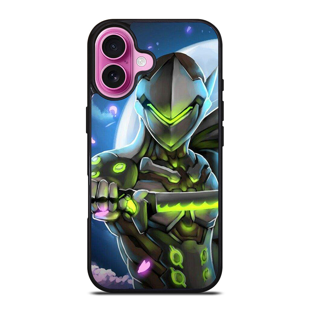 OVERWATCH GENJI MOON iPhone 16 Plus Case Cover