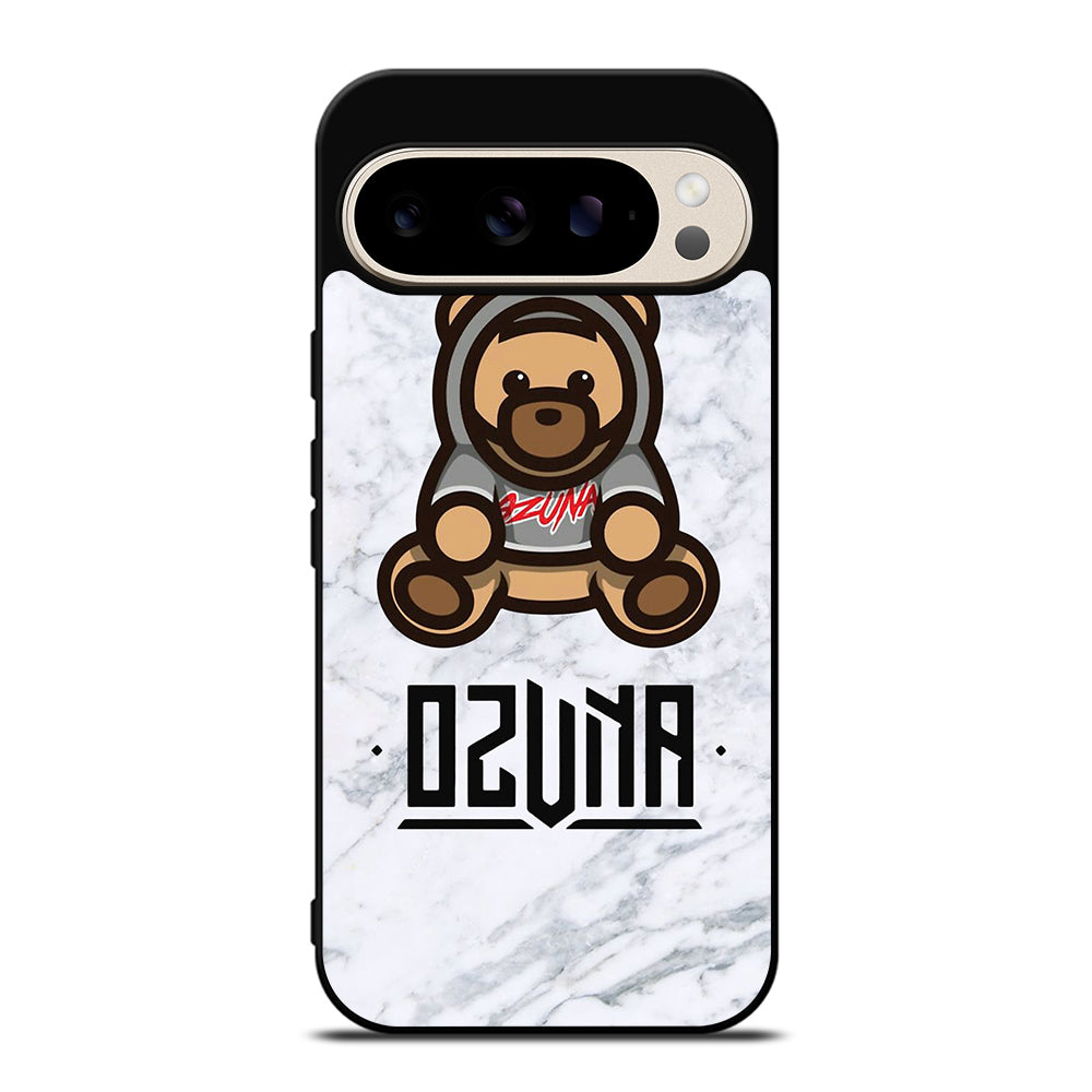 OZUNA BEAR LOGO MARBLE Google Pixel 9 Pro Case Cover
