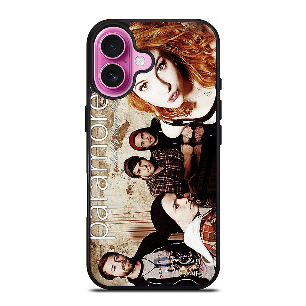 PARAMORE BAND POSTER iPhone 16 Plus Case Cover