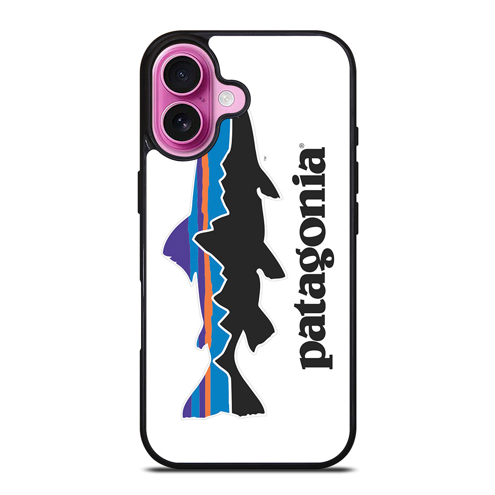PATAGONIA FISHING LOGO 2 iPhone 16 Plus Case Cover