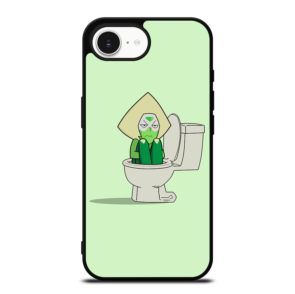 PERIDOT IN TOILET STEVEN UNIVERSE iPhone 16e Case Cover
