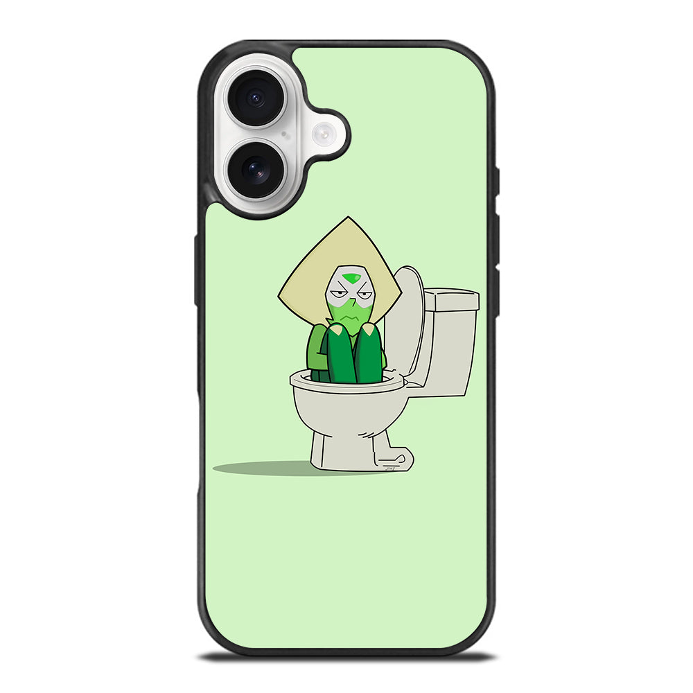 PERIDOT IN TOILET STEVEN UNIVERSE iPhone 17 Case Cover