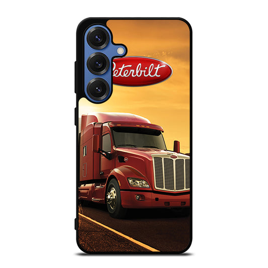 PETERBILT TRUCK RED Samsung Galaxy S25 Case Cover