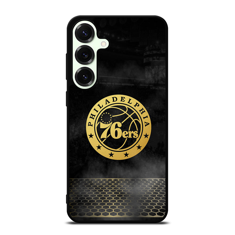 PHILADELPHIA 76ERS GOLD LOGO Samsung Galaxy S25 Plus Case Cover