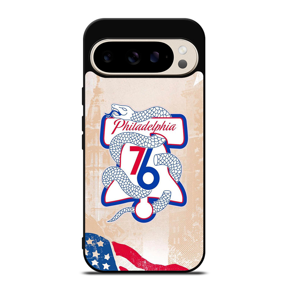 PHILADELPHIA 76ERS VINTAGE LOGO Google Pixel 9 Pro Case Cover