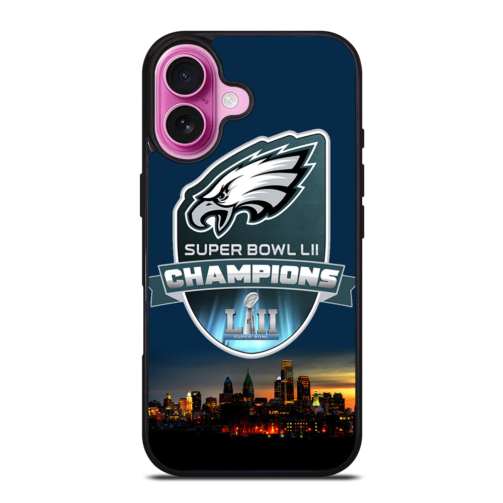 PHILADELPHIA EAGLES CHAMPIONS iPhone 16 Plus Case Cover