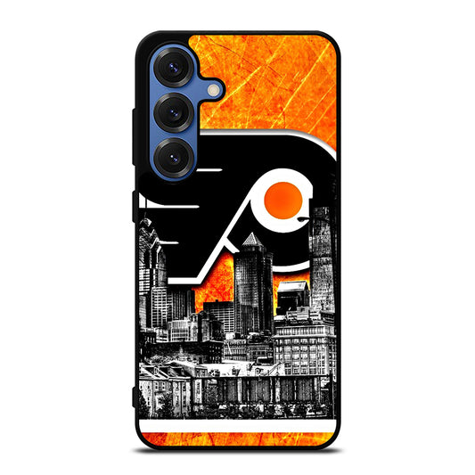 PHILADELPHIA FLYERS NHL LOGO 1 Samsung Galaxy S25 Case Cover