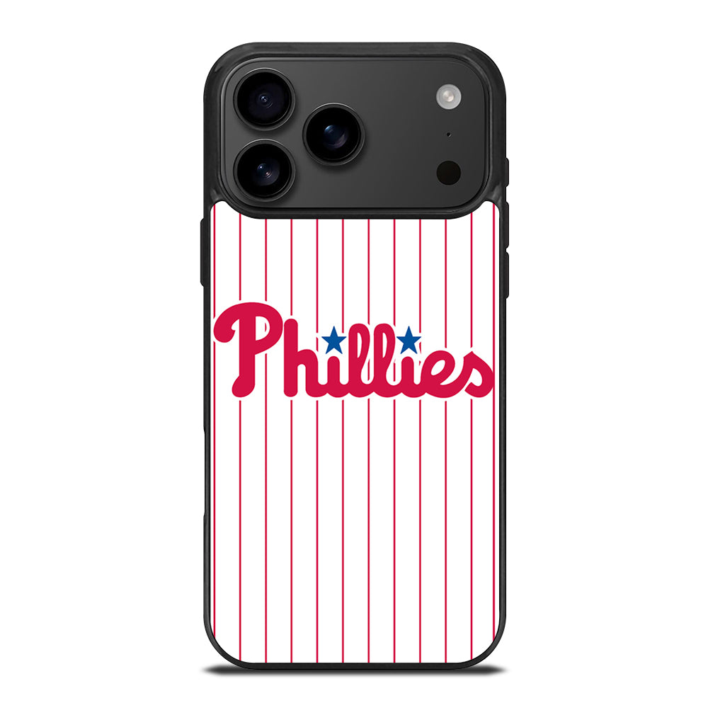 PHILADELPHIA PHILLIES MLB STRIPE iPhone 17 Pro Max Case Cover