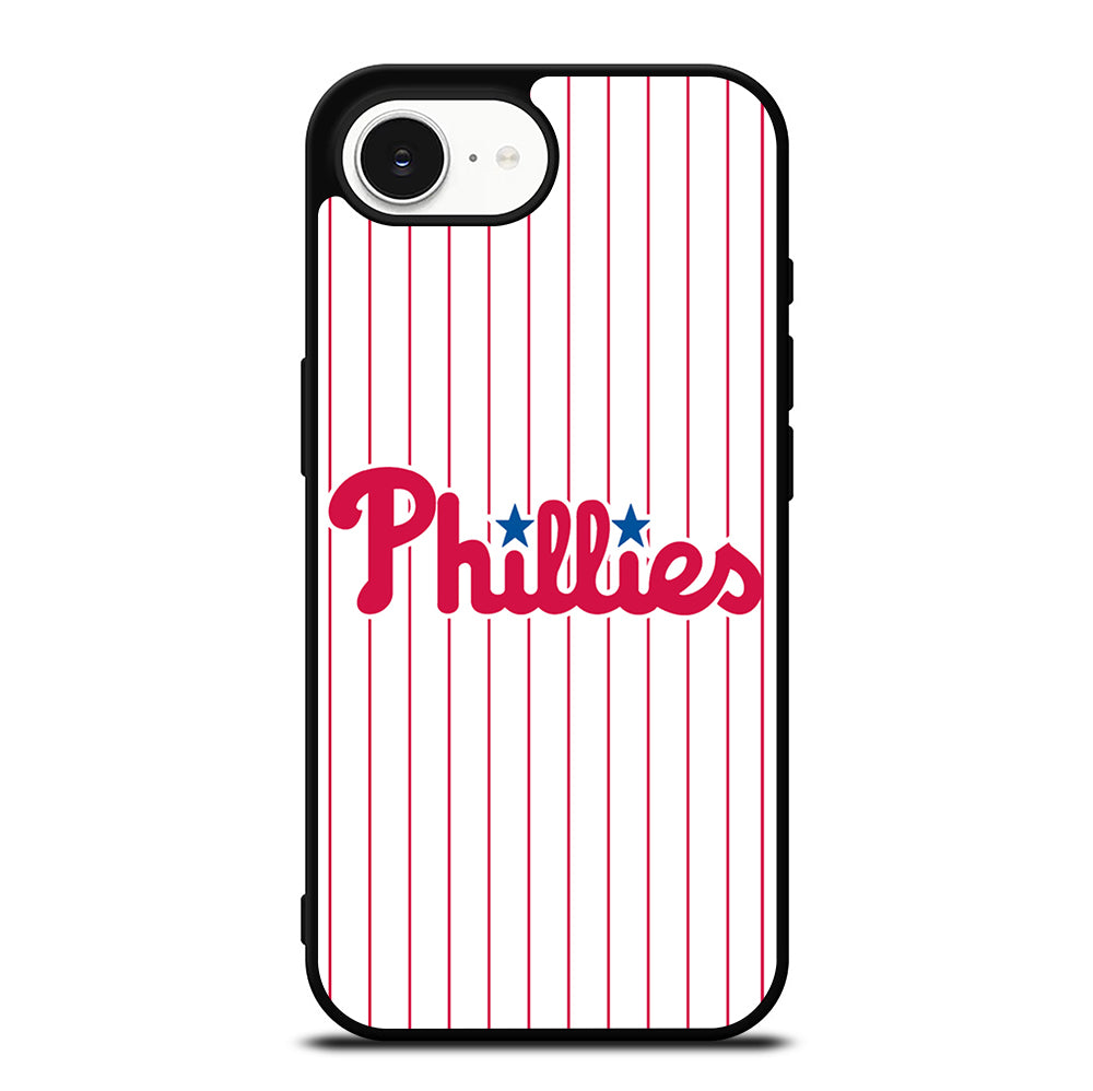PHILADELPHIA PHILLIES MLB STRIPE iPhone 16e Case Cover