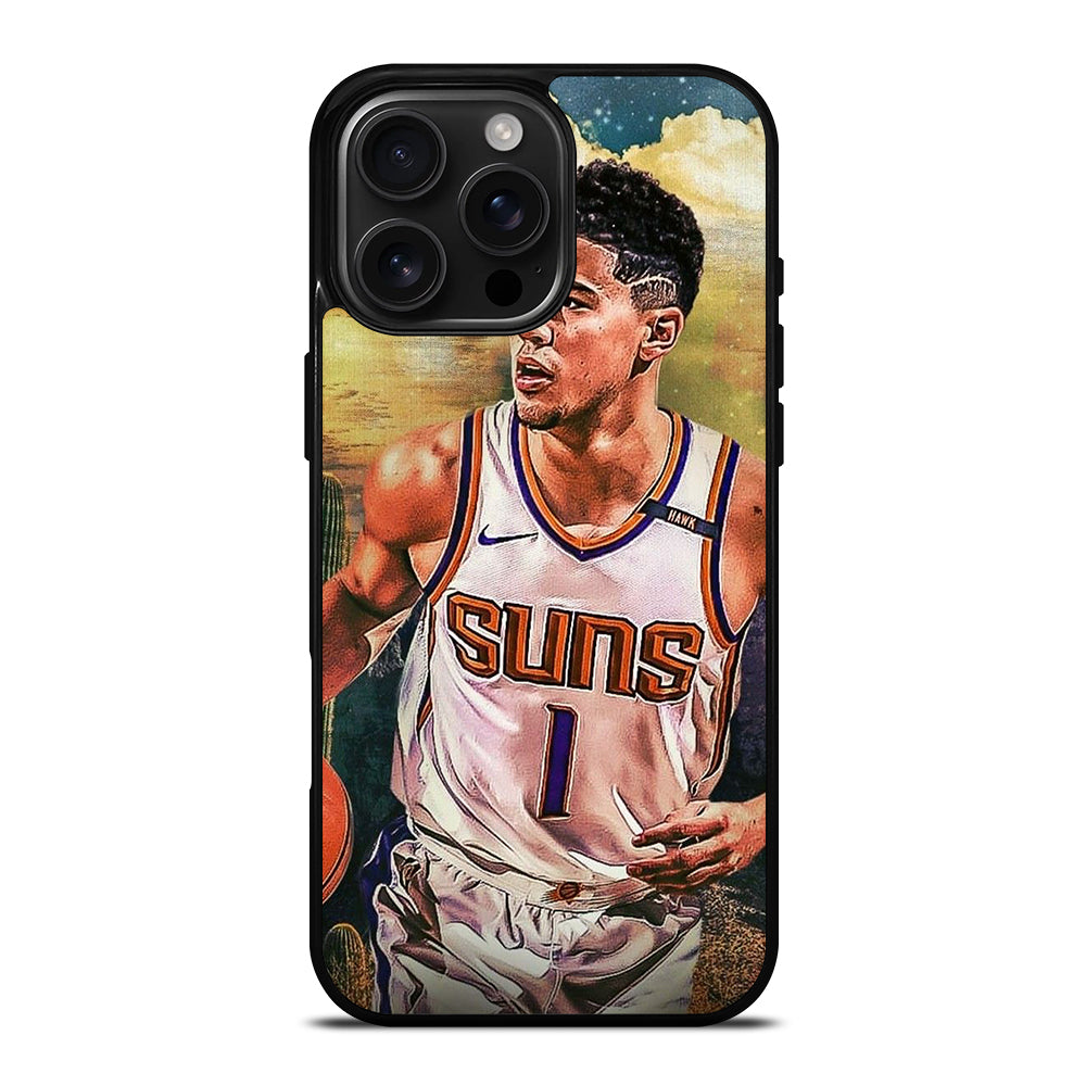 PHOENIX SUNS DEVIN BOOKER BASKETBALL iPhone 16 Pro Max Case Cover