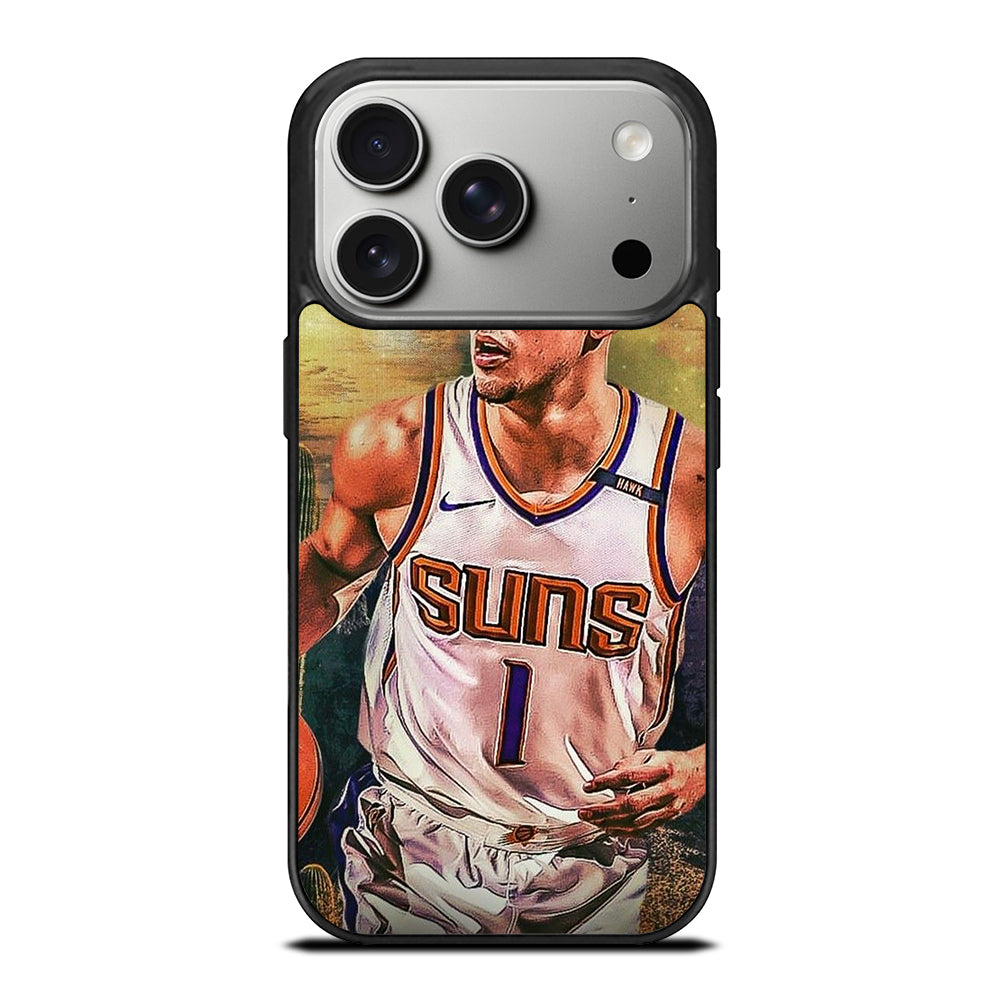 PHOENIX SUNS DEVIN BOOKER BASKETBALL iPhone 17 Pro Case Cover
