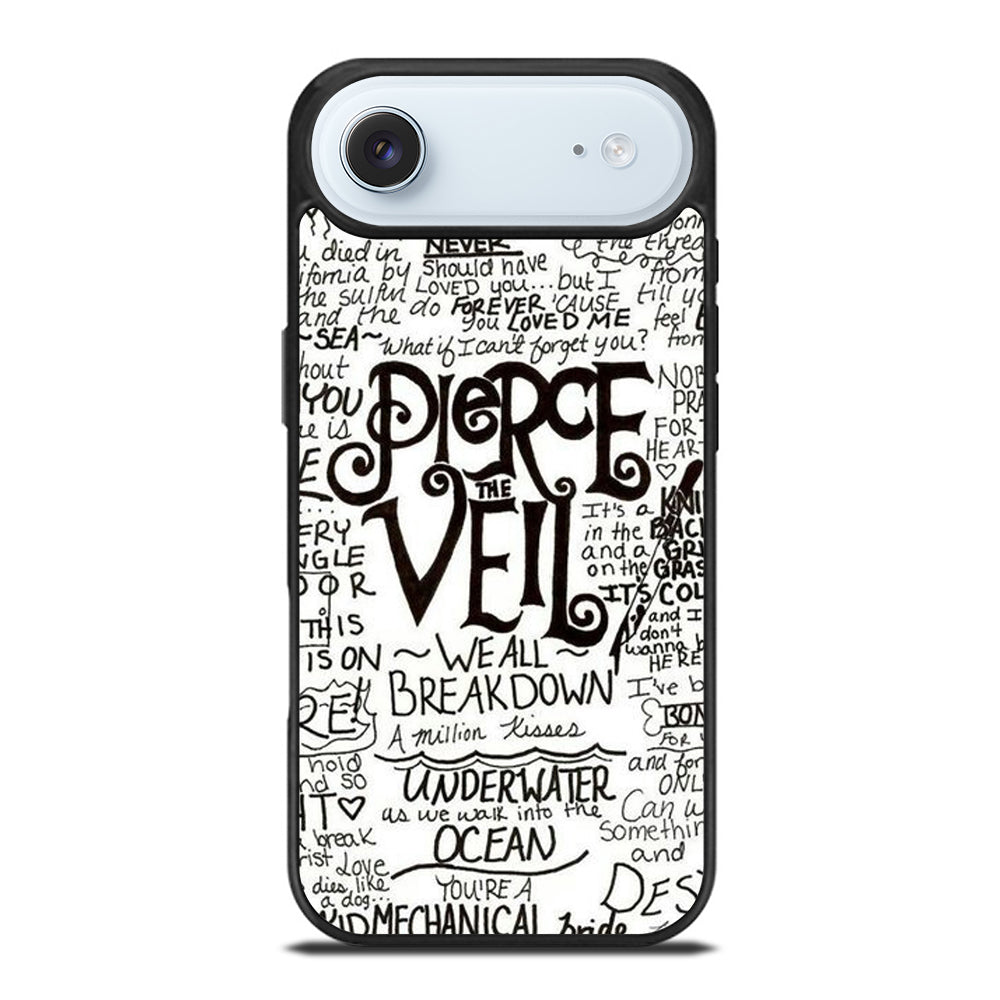 PIERCE THE VEIL LYRIC iPhone Air Case Cover