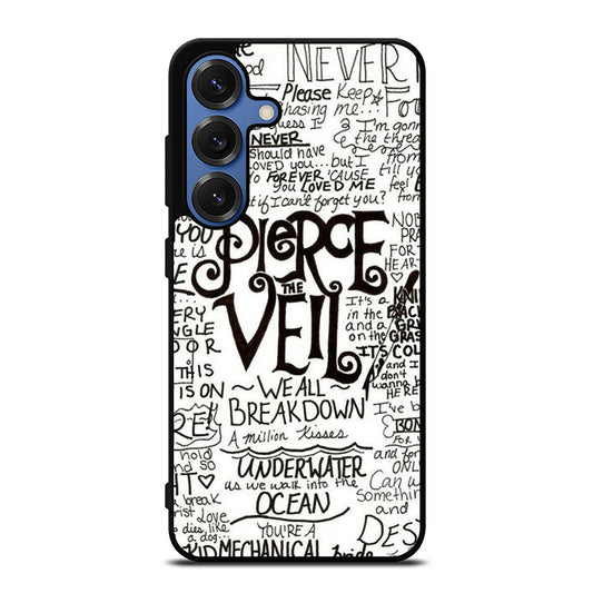 PIERCE THE VEIL LYRIC Samsung Galaxy S25 Case Cover