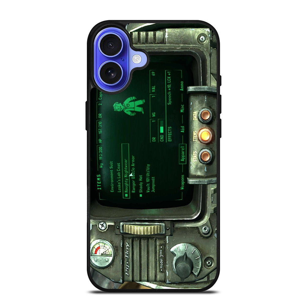 PIMP BOY FALLOUT iPhone 16 Case Cover
