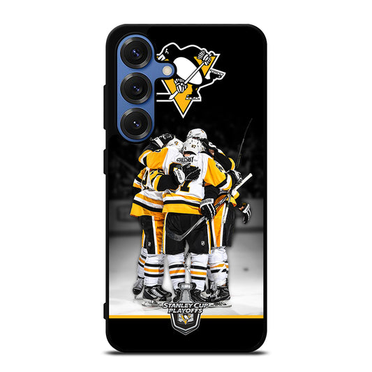 PITTSBURGH PENGUINS HOCKEY 3 Samsung Galaxy S25 Case Cover