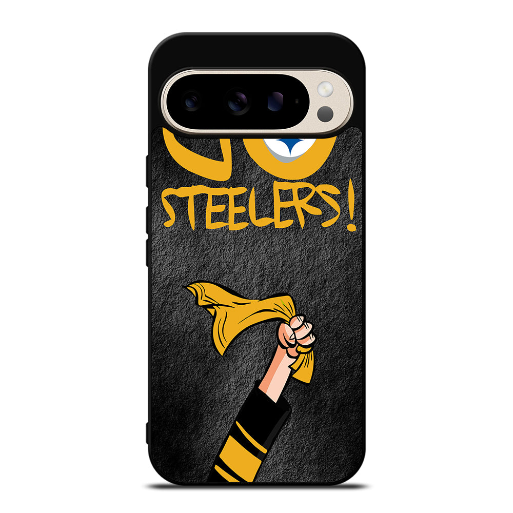 PITTSBURGH STEELERS GO STEELERS Google Pixel 9 Pro Case Cover