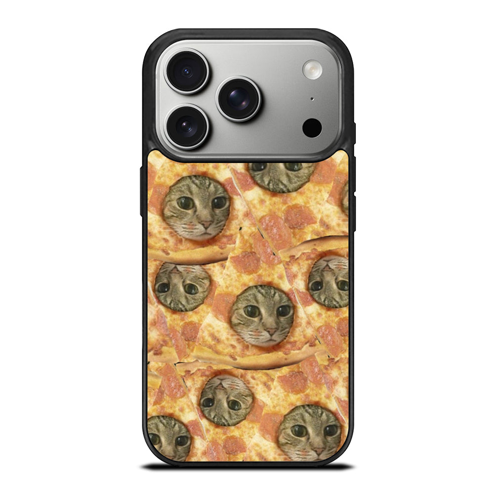 PIZZA CAT PATTERN iPhone 17 Pro Case Cover