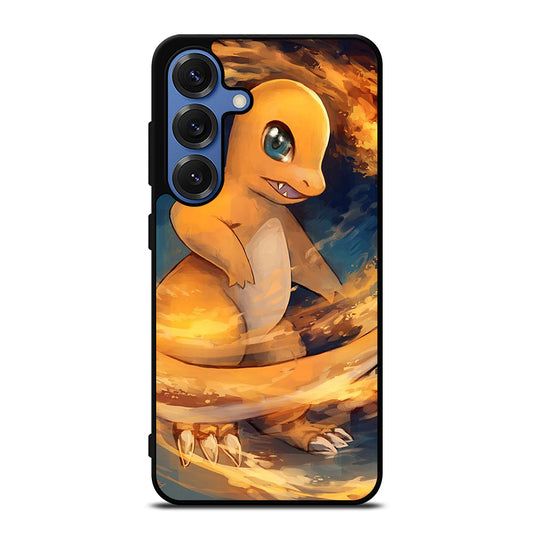 POKEMON ANIME CHARMANDER ART Samsung Galaxy S25 Case Cover