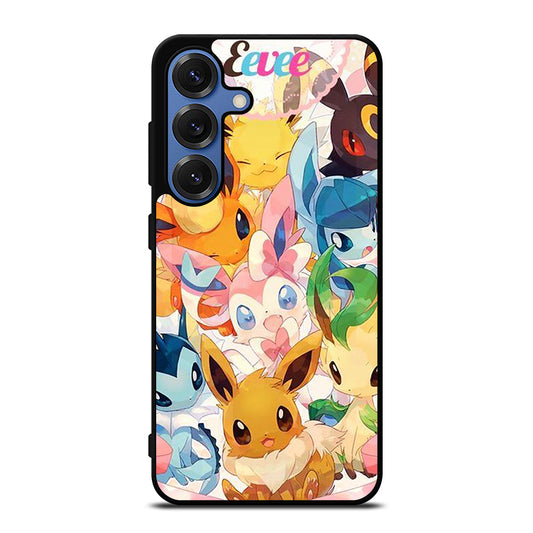 POKEMON EEVEE ALL EVOLUTION 1 Samsung Galaxy S25 Case Cover