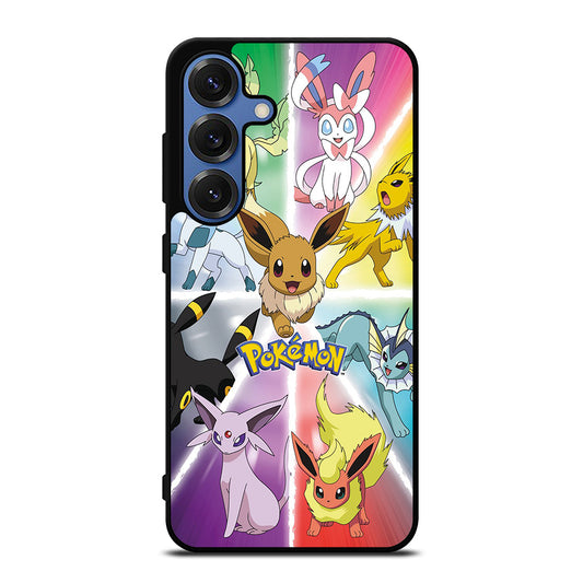 POKEMON EEVEE ALL EVOLUTION 3 Samsung Galaxy S25 Case Cover