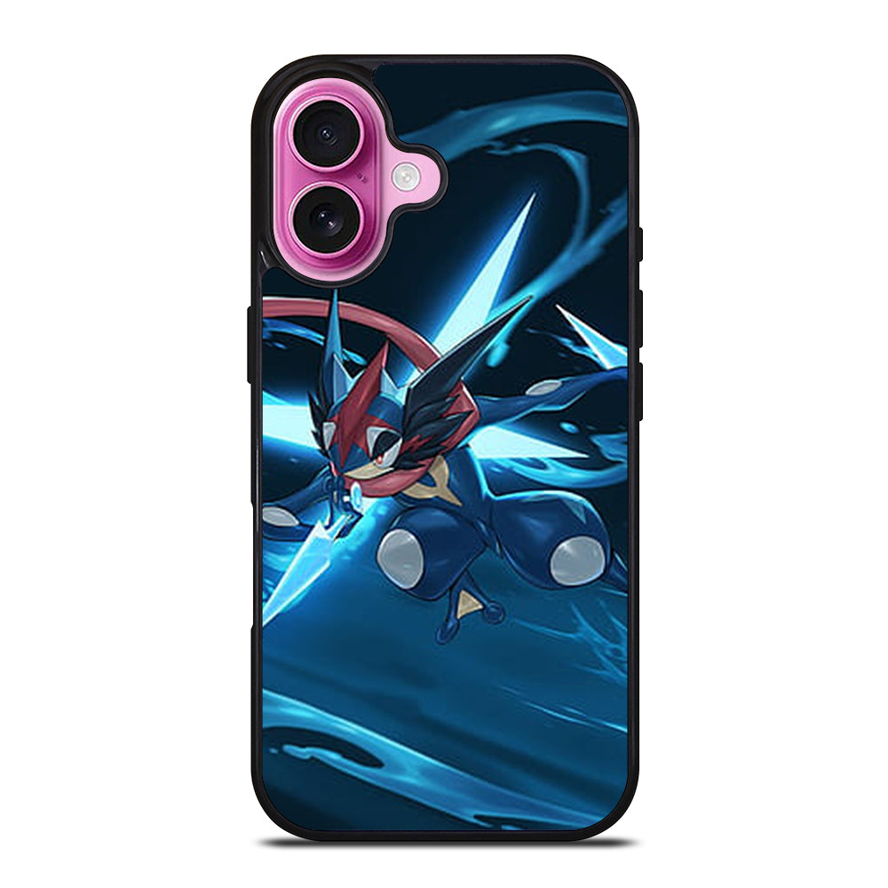 POKEMON GRENINJA CARTOON iPhone 16 Plus Case Cover