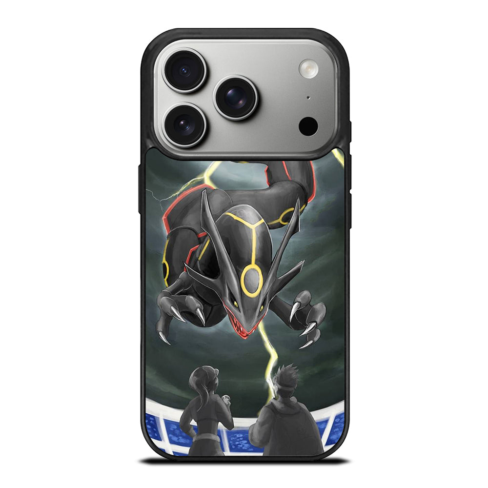 POKEMON SHINY RAYQUAZA ART iPhone 17 Pro Case Cover