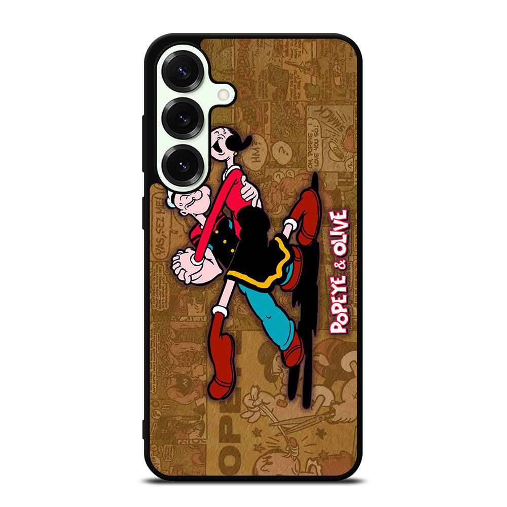 POPEYE AND OLIVE CARTOON Samsung Galaxy S25 Plus Case Cover