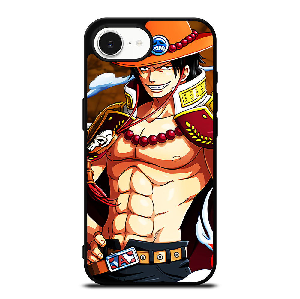 PORTGAS D ACE ONE PIECE ANIME iPhone 16e Case Cover