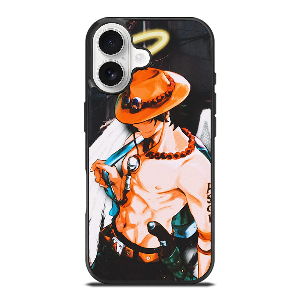 PORTGAS D ACE R.I.P ONE PIECE iPhone 17 Case Cover